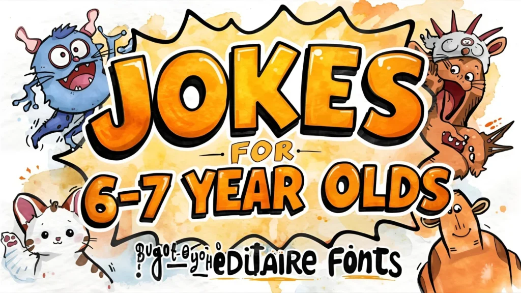 Jokes for 6-7-Year-Olds
