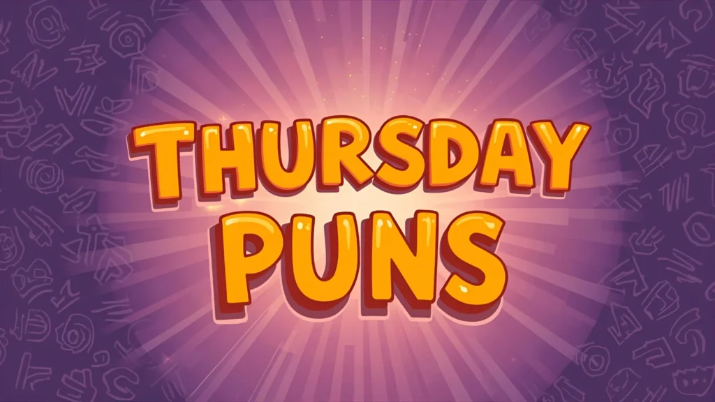 Thursday Puns
