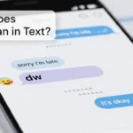 what-does-dw-mean-in-text