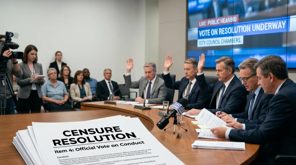 What Does Censure Mean