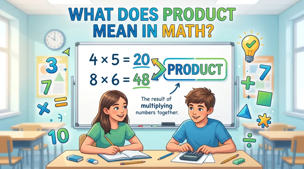 What Does Product Mean in Math