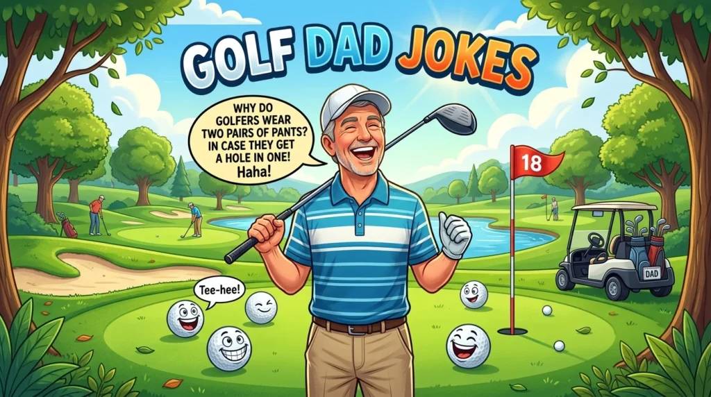 Golf Dad Jokes