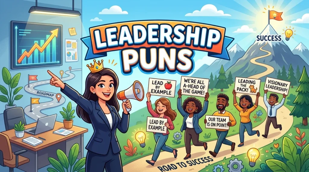 Leadership Puns